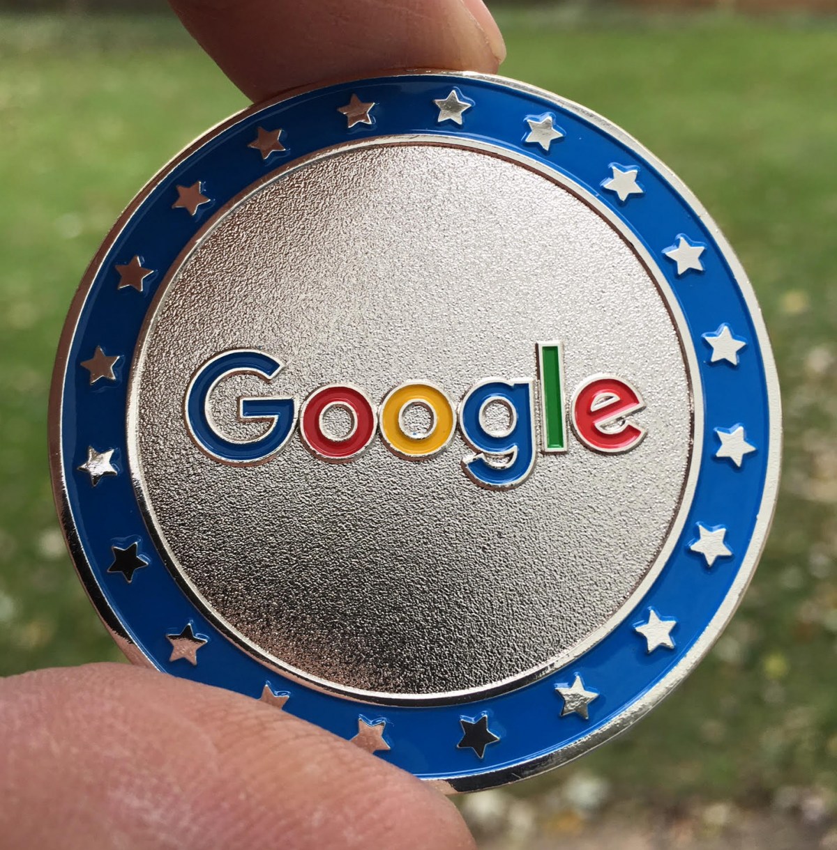 Google's Veterans Small Business Week ChallengeCoin