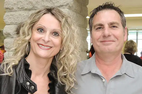 A Picture of Bruce Jones and Anne Cottez