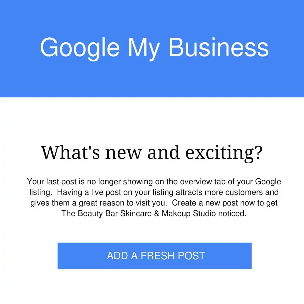 what is new in Google map listings GMB