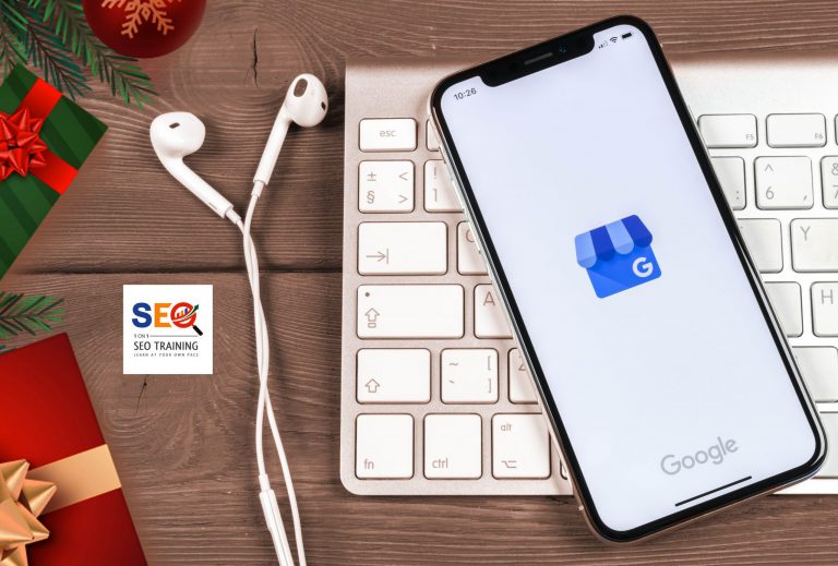 A Keyboard, Headset and A Cellphone Promoting Make Your Google My Business Listing Holiday-Ready