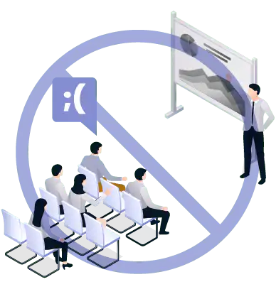 A group of students listening a seminar about the Bad SEO Learning Methods Bootcamps