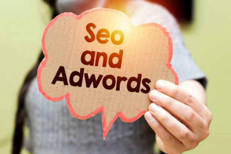 seo and adwords in words