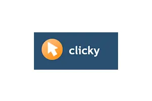 Logo of Clicky, Free SEO tool