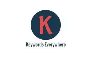 Logo of Keywords Everywhere, a Free Keyword tool logo