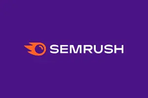 Logo of SEMRUSH, Free SEO tool