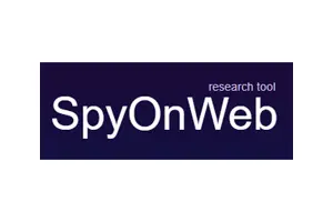 Logo of Spy On Web, Free SEO tool